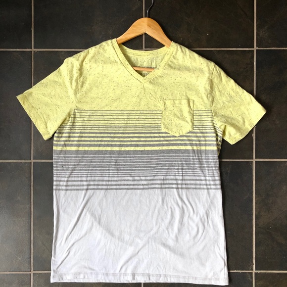 V neck striped tee shirt - Picture 1 of 2